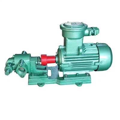 Pompa per ingranaggi con motore